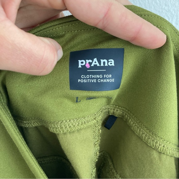 PRANA Kanab Pants Green Climbing Hiking Outdoors Gorpcore Ripstop Size Large - Picture 7 of 9